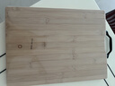 京东京造 菜板 砧案板切菜家用双面厨房竹板【天然楠竹】38*28*1.7cm 实拍图