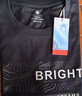 京东京造【凉感印花T】短袖男士t恤男抗菌防螨 bright黑色 XL 实拍图