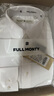 FULL MONTY男士轻商务DP高支免烫易打理结婚长袖衬衫休闲纯棉抗皱 白色斜纹2056【标准领】 39 实拍图