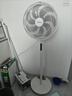 美的（Midea）【飓风节能】七叶柔风立式电风扇/家用轻音落地扇/台式小型风扇/大风力遥控定时摇头风扇 SAH35BSJ 实拍图