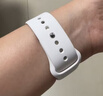 Apple/苹果 Watch S11 智能手表GPS款42毫米玫瑰金色铝金属表壳淡桃粉色运动型表带S/M MEUN4CH/B 实拍图