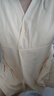 雅特茂月子服纯夏季产后棉孕妇睡衣款产妇待产喂奶哺乳家居服 四季180g（送胸垫）奶酪色1450 XL 实拍图