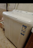 海尔（Haier）洗衣机双桶10KG半自动波轮双缸洗衣机家用老式大容量双筒洗衣机洗脱一体强力去污XPB100-628S 晒单实拍图