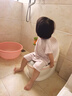 babycare马桶坐便器蹲便器儿童马桶仿真马桶坐便圈2-6岁宝宝便盆维尔粉 实拍图