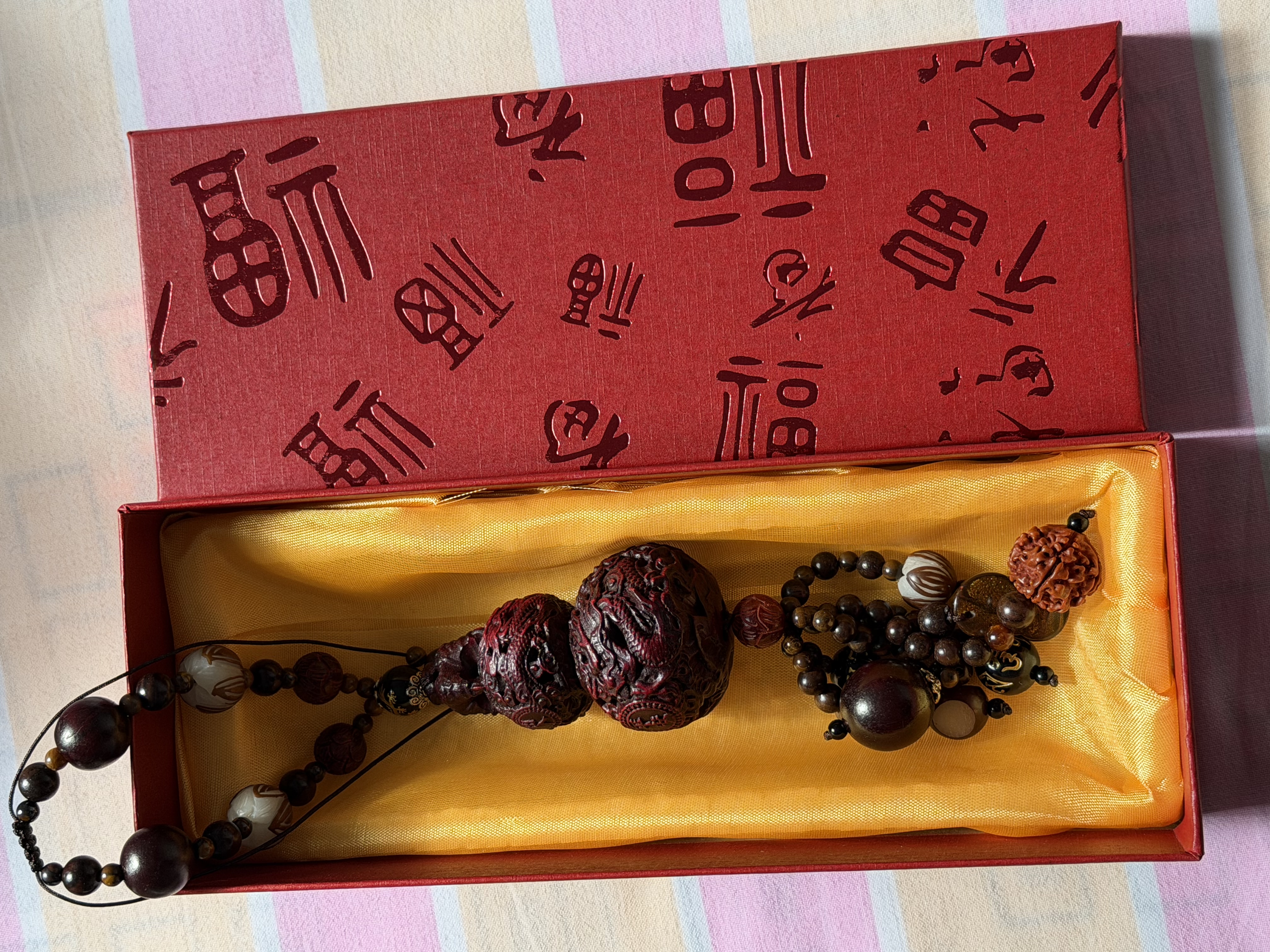 迪加伦高档葫芦汽车挂件车内载装饰用品车上后视镜吊坠平安貔貅男士礼品 实拍图