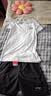 李宁运动套装女士夏季冰丝短袖短裤跑步速干衣t恤羽毛球健身训练服 实拍图
