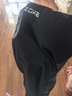 洲克（ZOKE）泳衣女连体平角专业竞技显瘦健身温泉泳衣122501408 黑/玫花L 实拍图