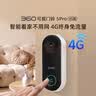 360可视门铃5Pro4G 300万高清2K摄像头家用监控智能猫眼门前监控无需wifi4G终身免费流量 实拍图