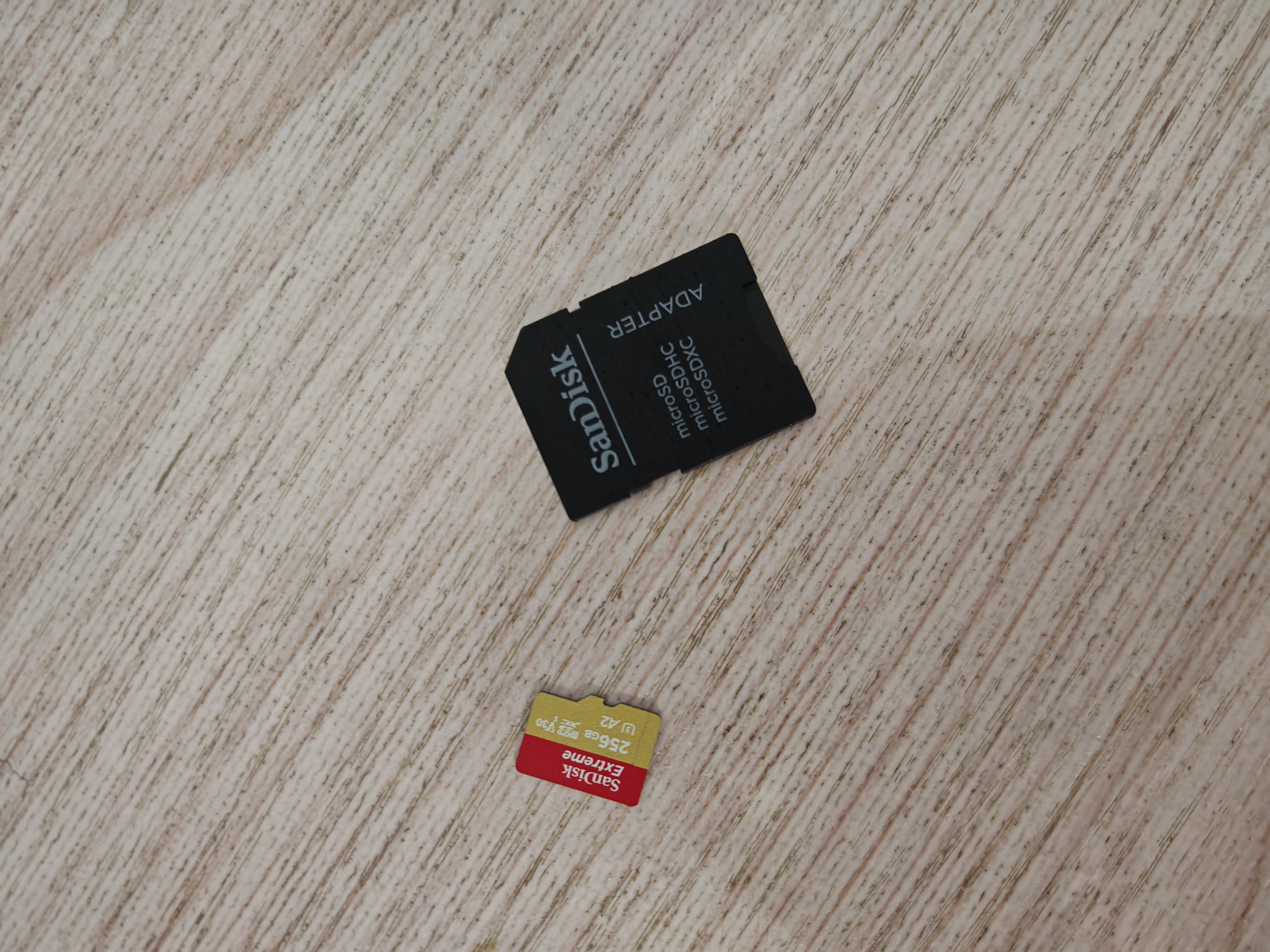 闪迪（SanDisk）256GB TF(MicroSD)内存卡4K极速金卡A2 V30 U3兼容大疆Pocket3/4P/Action 6运动相机/无人机存储卡 实拍图