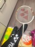 尤尼克斯（YONEX）羽毛球拍全碳素进攻单拍天斧5U轻量AXCSSL白金升级已穿线附手胶 实拍图