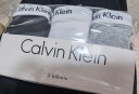 Calvin Klein CK女士三角内裤 3条装 送女友礼物 QD3588E 黑白灰 S  实拍图