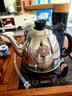 金灶（KAMJOVE）全自动上水烧水壶 泡茶专用烧水保温一体 茶台嵌入式恒温电热水壶 K9亮银色【20x37cm 台嵌两用】 自动旋转加水 实拍图