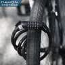 大行（DAHON）自行车锁五位密码锁通用公路车山地车锁防盗自行车锁 黑色【带锁架】 实拍图