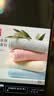 名创优品（MINISO）毛巾3条A类吸水洗脸洗澡家用干发大面巾男女柔软情侣  蓝+米+绿 实拍图