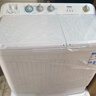 海尔（Haier）半自动双桶双缸波轮洗衣机 12KG大容量  强力去污洗大件 一级能效家电补贴以旧换新 XPB120-81D2 实拍图