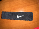 耐克（NIKE）运动发带止吸汗头带跑步导汗带篮球防汗头巾头箍束发带黑色 实拍图