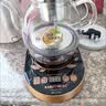 金灶（KAMJOVE）全自动煮茶器黑茶煮茶壶养生壶 玻璃智能保温电茶壶烧茶壶蒸茶器 黑色 0.8L 实拍图