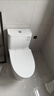 九牧（JOMOO）11173-2-1/41KD-3大力神普通马桶家用虹吸抗菌节水坐便器400坑距 实拍图