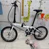 大行（DAHON）P8青春版20寸8速男女折叠车KAC081白色 实拍图