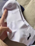 李宁袜子男运动袜（6双）篮球袜跑步羽毛球抗菌防臭女中袜子筒棉袜 实拍图