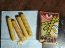 泓一蛋卷咸蛋黄蛋卷休闲零食夹心饼干办公室小吃下午茶点心400g 实拍图