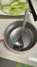 babycare儿童餐具辅食碗注水保温碗不锈钢叉勺宝宝吃饭喝水周岁礼盒绿饭盒 实拍图