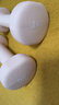Keep哑铃女士健身家用彩色浸塑环保手铃亚铃全身塑形樱粉1kg*2 实拍图