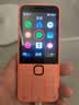 诺基亚（NOKIA）220 4G 移动联通电信全网通 2.8英寸双卡双待 直板按键手机 老人老年手机 学生手机 橘色 实拍图
