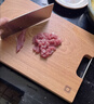 双枪菜板 乌檀木整木切菜砧板家用抗菌防霉食品级案板45*30*2.5cm 实拍图