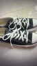 匡威（Converse）All Star夏季经典帆布男女低帮休闲运动鞋黑色101001 101001/黑色 36 实拍图
