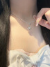 老凤祥纯足银999项链女士四叶草吊坠生日七夕情人节礼物送女友老婆实用 爆款推荐*项链[本地仓/就近发货] 实拍图