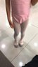 珍妮弗日记儿童舞蹈袜【3条装】打底袜女童天鹅绒春夏白色芭蕾舞蹈袜子薄款连裤袜白色袜裤 L码约身高（80-100) 实拍图