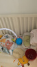 亚之杰玩具儿童小皮球拍拍球链条西瓜球婴幼儿抚触按摩球0-3-6岁亲子互动PVC 实拍图