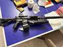 活石玩具枪8-12岁M416水发软弹突击步枪电自动连发高射速男孩生日礼物 M4A1满配礼盒【榴弹+红外+倍镜+电动手动+弹鼓+弹夹】 三角洲玩具高速发射器毕业礼物2026火的玩具6-14-18 实拍图