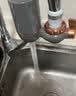 美的（Midea）净水器水龙头过滤器家用自来水滤水器直饮前置过滤器厨房卫生间通用除水垢除余氯双出水可清洗滤芯 一机一芯【可清洗滤芯】 实拍图