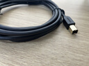 山泽打印机数据连接线3米 USB2.0AM/BM方口接头高速打印线支持惠普hp佳能爱普生打印机上行线b线SD-30C 实拍图