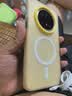 弘卓 适用华为mate70pro/pro+手机壳mate70pro/pro+保护套肤感磁吸果冻壳液态软胶防摔磨砂壳 活力橙 实拍图