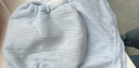 贝肽斯尿布婴儿纱布如厕训练裤隔尿可水洗宝宝戒尿不湿110码4条装 蓝绿 实拍图