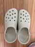 卡骆驰（CROCS）Classic Platform Clog 云朵沙滩时尚休闲洞洞鞋4cm女款骨白色 实拍图
