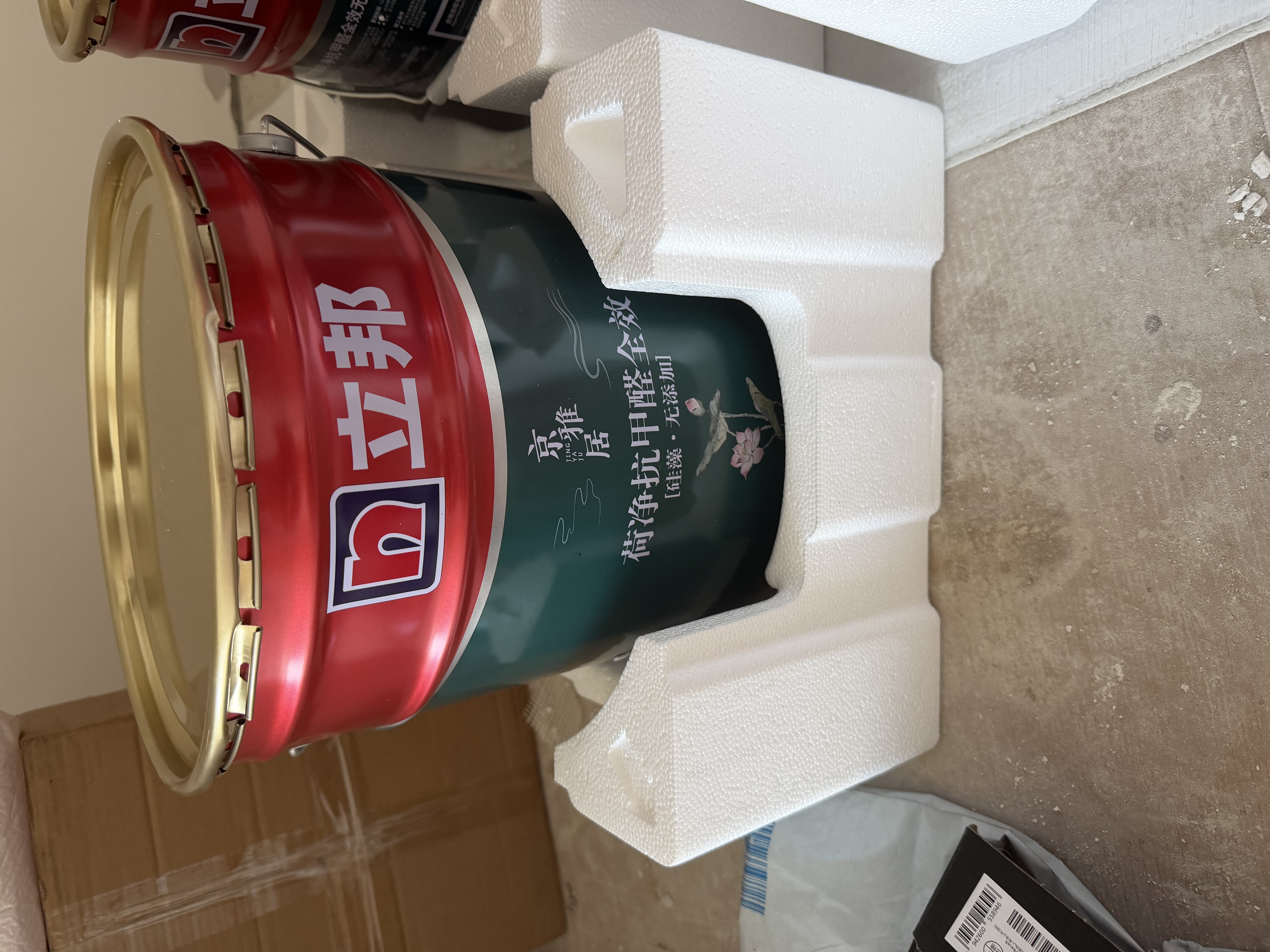立邦乳胶漆墙面漆净味防霉强效无添加底漆内墙漆18L/约25kg 定制品 实拍图