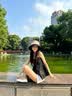 Charm Kendo防晒帽子女夏季渔夫帽户外登山遮脸太阳帽男双面防紫外线时尚帽子 黑色 生日礼物送女朋友老婆 实拍图