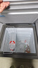 澳柯玛（AUCMA）211升双温双箱家用冰柜冷藏冷冻卧式双门冰箱冷藏全铜管 BCD-211CSNE以旧换新 实拍图
