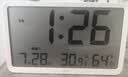 多利科（Dretec）温湿度计高精度日本亚克力面板桌面时钟背光闹钟学生宿舍提醒开学季 实拍图