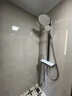九牧（JOMOO）星雨琴键花洒全套大顶喷即关即停腰喷SPA花洒淋浴套装36717银 实拍图