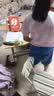 木马人学习桌椅小学生家用简约儿童写字作业书桌免安装可升降折叠小桌子 【整装发货 可折叠】升级款-原色100长（破损包赔） 实拍图