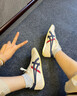 Onitsuka Tiger鬼塚虎男鞋 慢跑鞋透气轻便男女款运动休闲鞋RUNSPARK 白色/藏青色(1183B480-107) 40 实拍图