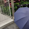 天堂伞 双人雨伞三折 雨伞加大加固三折雨伞全钢十骨大伞 乌木黑 实拍图