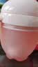 爱咔威（IKV）儿童水杯学饮杯6个月以上防呛婴幼儿捏捏杯9宝宝鸭嘴杯一杯三用 【单杯】【4月龄-8月龄】限量粉 160ml 实拍图
