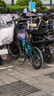 大行（DAHON）S20折叠自行车20英寸20速成人铝合金碟刹运动竞技自行车KBA005 黑/渐变蓝【BA接头+油碟刹】 实拍图