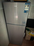 志高（CHIGO）双门冰箱118升两门宿舍租房小户型家用冷藏冷冻小冰箱节能BCD-118A158JD银色 以旧换新 实拍图